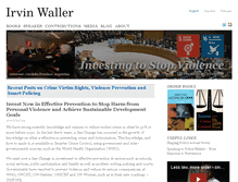 Tablet Screenshot of irvinwaller.org